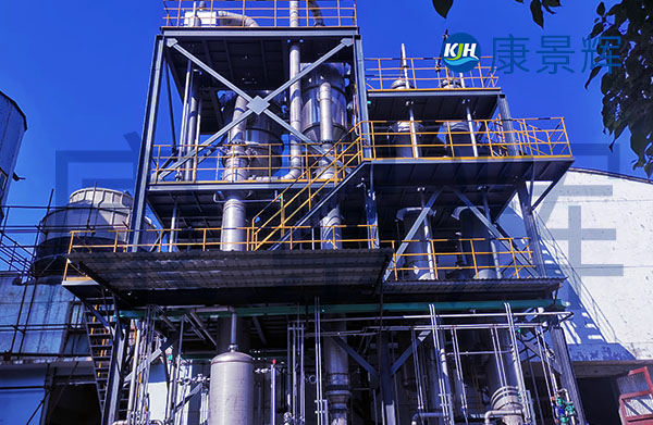 每小時70噸的氟化鉀三效蒸發器