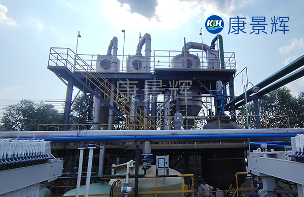 每小時處理量15噸的焦化廢水三效蒸發器