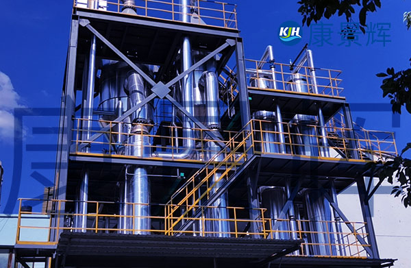 處理量9t/h的氯化鈉、硫酸鈉三效蒸發器